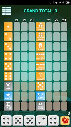 Triple Yatzy - Screenshot 1