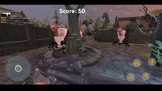 Toilet Monster Attack Survival - Screenshot 2