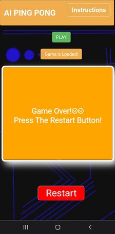 AI Ping-Pong - Screenshot 2