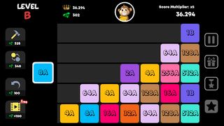 512-Z Horizontal: Merge Puzzle - Screenshot 1