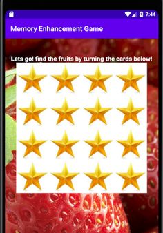 Memory Game by Learning Fruits - Screenshot 4