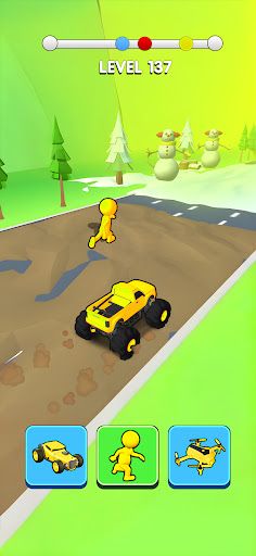 Shape Evolution: Race and Run - Screenshot 1