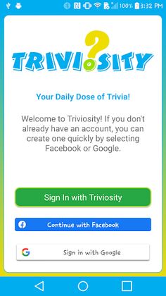 Triviosity - Screenshot 1