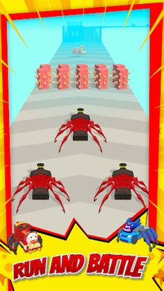 Merge Spider : Run And Battle - Screenshot 4