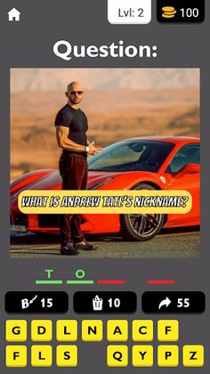 Andrew Tate Quiz - Screenshot 3