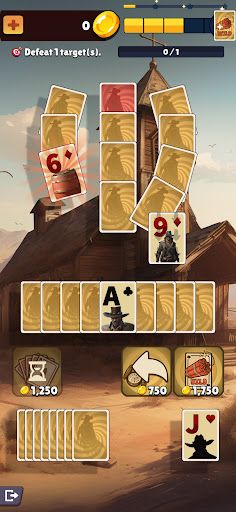 Solitaire: Wild West - Screenshot 1