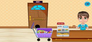 Supermarket Shopping 2D Sim 2 - Screenshot 3