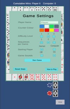Card Sequence Deluxe - Screenshot 2