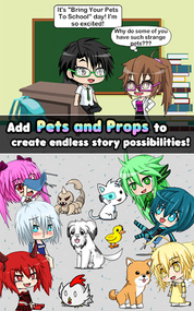 Pocket Chibi - Anime Dress Up - Screenshot 4