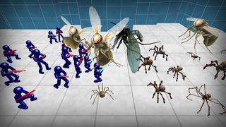 Stickman Spiders Battle Simula - Screenshot 3