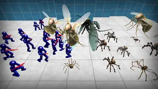 Stickman Spiders Battle Simula - Screenshot 3