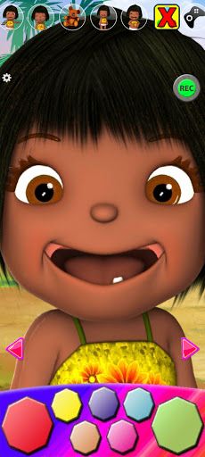 Talking Emily Baby Girl Games - Screenshot 1
