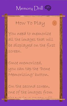 MemoryDrill - Screenshot 2