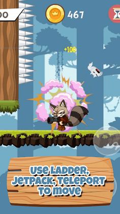 Super Raccoon Hero - Screenshot 2