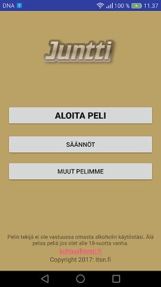 Juomapeli Juntti PRO - Screenshot 1