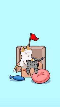 길냥이 구조대 - 고양이 키우기 게임 - Screenshot 1