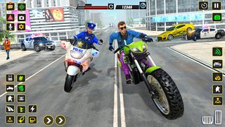 Police Gangster Chase Car Game - Screenshot 1