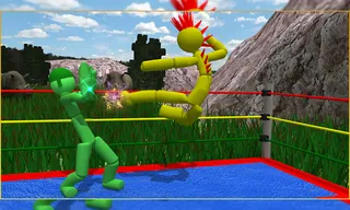 Stickman Wrestling - Screenshot 1