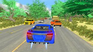 Real Traffic Car Highway Games - Screenshot 2