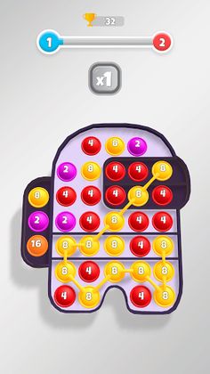 Fidget Pop 2048 - Screenshot 1