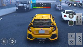 Drive Honda Civic: City Rules - Screenshot 2