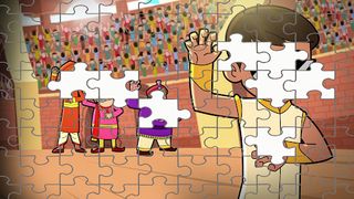 Little Singham Game Puzzle - Screenshot 2