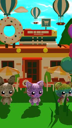 Cute Pet Parkour - Screenshot 1