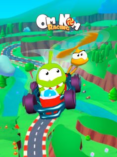Om Nom: Racing - Screenshot 1
