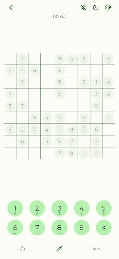 Number Place Game - Screenshot 4