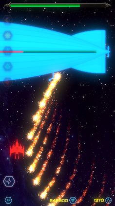 Glow Space Shooter - Screenshot 4