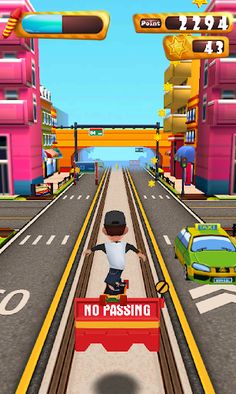 City Skater Run 3D - Screenshot 2