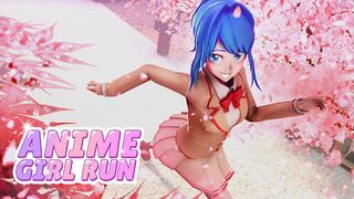 Anime Girl Run - Yandere Love - Screenshot 1