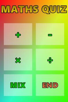 Math Quiz - Screenshot 1