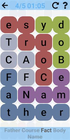 Snaking Word Search Puzzles - Screenshot 1