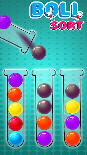 Ball Sort ColourSort - Screenshot 3