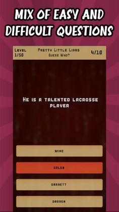 Pretty Little Liars Quiz - Screenshot 4