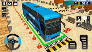 Police Bus Parking - parking - Screenshot 1