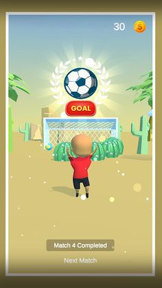 Crazy Goals! Kick, Flick & Sho - Screenshot 3