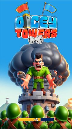 Dicey Towers - War of Dice - Screenshot 1