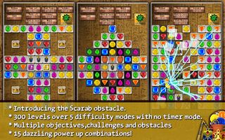 Jewel Drops - Match three - Screenshot 1