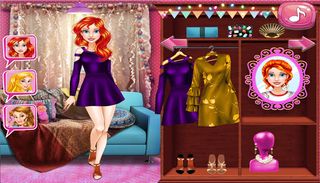 Princess love story dress up a - Screenshot 3