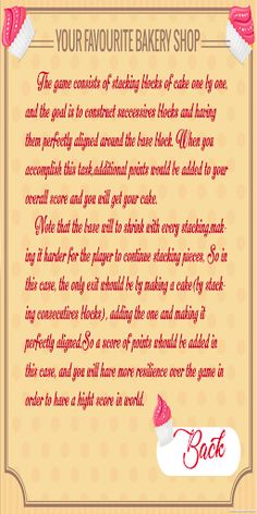 birthday cake tower - Screenshot 2