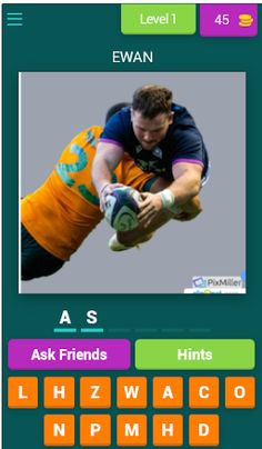 SCOTLAND RUGBY TEAM QUIZ - Screenshot 1