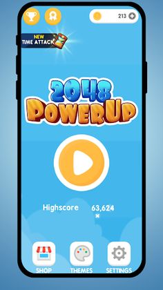 PowerUp 2048 - Screenshot 1