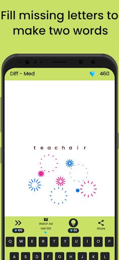 Missing Letters Make Two Words - Screenshot 3