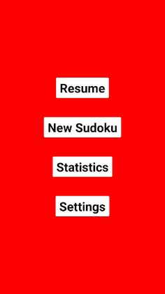 Sudoku RED - Screenshot 3