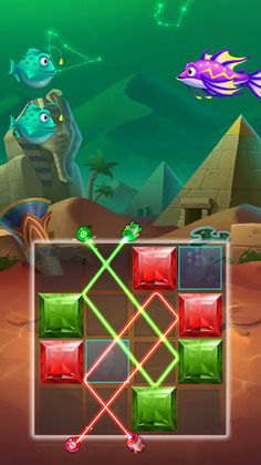 Fish Laser Logic Puzzle Games - Screenshot 4
