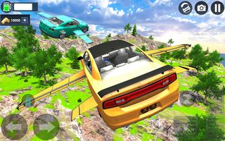 Flying Taxi Simulator Car Game - Screenshot 1