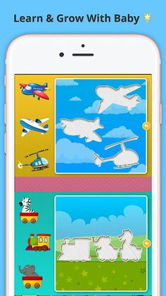 Transportation Puzzle for baby - Screenshot 1