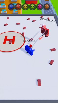 Be A Wall io - Screenshot 1